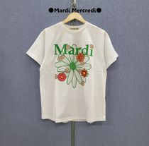 ●Mardi Mercredi●TSHIRT FLOWERMARDI BLOSSOM__WHITE GREEN