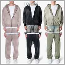 【MNML】 FADED BASIC ZIP UP フードパーカー＆スウェットパンツ