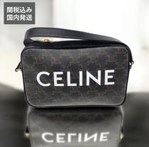 CELINE セリーヌ トリオンフキャンバス ロゴショルダーバッグ