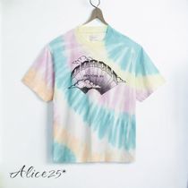 すぐ届く！ [COACH] タイダイ クルーネック Tシャツ コットン