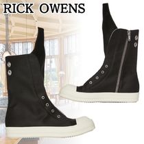 RICK OWENS*大人の雰囲気を演出*リド ブーツ スニーカーブラック