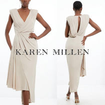 【KAREN MILLEN】プチ ビスコース ジャージー ドレス 関税込