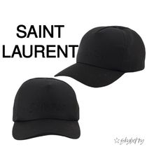 Saint Laurent サンローラン 刺繍  ロゴ キャップ 778063 3YP19