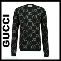[GUCCI] GGインターシャニットウールジャンパー
