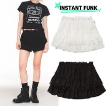 [INSTANT FUNK] Tiered mini skirt ★Red velvet 着用