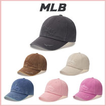 韓国限定 [MLB] VINTAGE CURSIVE UNSTRUCTURED キャップ