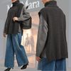 Intrend(Diffusione Tessile) ベスト・ジレ DT MaxMara  カシミア混 ウエストコート ベスト XBOZENR グレー