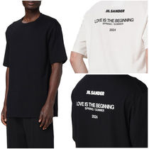 【国内送関込】JIL SANDER ロゴ プリント クルーネック T シャツ