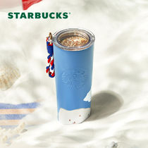 Starbucks中国スタバ 夏の海 ステンレス　スタンブラー473ml