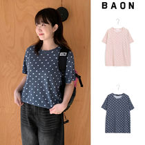 【BAON】Per Round Pigment Dot Short Sleeve Tee