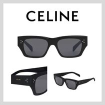 CELINE セリーヌ ブラックフレーム 55 サングラス