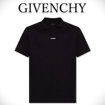 GIVENCHY /  半袖  コットン  タイクリップ  ポロシャツ