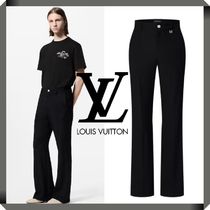 ☆Louis Vuitton☆フレア ウール＆コットン イブニングパンツ