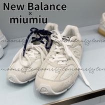 miumiu×New Balance コラボ★スエードメッシュ スニーカー