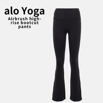 【Alo Yoga】 Airbrush ハイライズブーツカットパンツ【関税込】