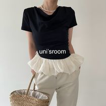 uni's room■2color フレアバルーンヘムTシャツ ST-SS24-10