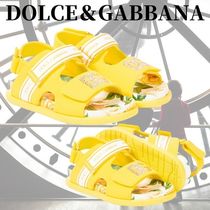 関税込み【DOLCE＆GABBANA】大人もOK！リップストップ サンダル