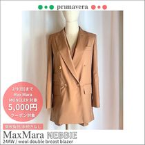 Max Mara◆NEBBIE◆ピュア ウール キャンバス ジャケット