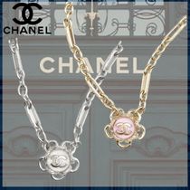 【形が可愛いお花モチーフ♪】CHANEL ペンダント ネックレス