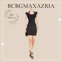 SALE!【BCBG MAXAZRIA】Black Karella Sequined Cocktail Dress