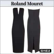 Roland Mouret◆ストレッチ ミディドレス