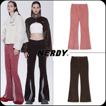 [ NERDY ]★韓国人気★WOMEN'S CORDUROY BOOTCUT PANTS