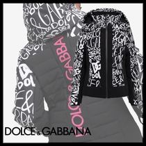 送料関税込み★DOLCE & GABBANA★ロゴプリント スキージャケット