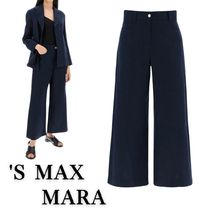 【S MAX MARA】LAPO LINEN CANVAS PANTS FOR MEN(関税込み）