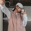 U LAN ベスト・ジレ 【U LAN】Daily String Hooded Vest(13)