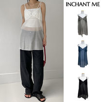 【INCHANT ME】Jay See-Through Bustier Long Blouse