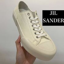 期間限定VIPセール●Jil Sander●レザーローカットスニーカー