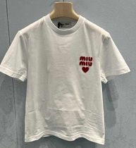 MIU MIU MJN499_1277 COTTON JERSEY T-SHIRT