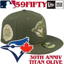 【海外限定】NEW ERA 59FIFTY Toronto Blue Jays 30th Olive