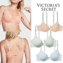 VICTORIA’S SECRET☆Lightly Lined Demi Braロゴストラップブラ