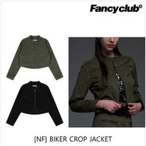 [NASTY FANCY CLUB]BIKER CROP ジャケット★韓国ファッション★