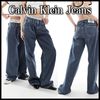 Calvin Klein デニム・ジーパン ◆Calvin Klein Jeans◆ 90's ルーズ マルチプリーツ ジーンズ