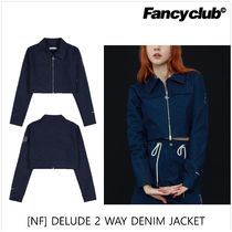 [NASTY FANCY CLUB]DELUDE 2 WAY DENIM ジャケット★24SS韓国★