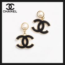 【CHANEL】CCロゴ　ピアス【揺れる】