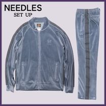 【国内発送＊別注】NEEDLES ベロア セットアップ S/Blue