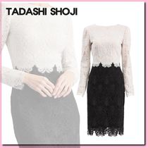 ■TADASHI SHOJI  Colorblock コード レース カクテル ドレス