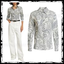 【ETRO】コットン ペイズリー シャツ