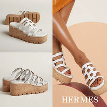 *Hermes*Isabella 30 コルクプラットフォーム サンダル