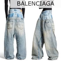 24AW BALENCIAGA CUT-UP BAGGY デニム ジーンズ ダメージ加工