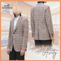 型が綺麗&お洒落♪ Hermes Prince of Wales surligneジャケット