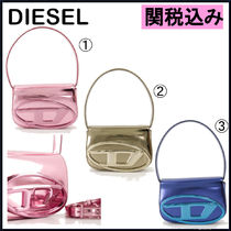 国内発送★DIESEL★ロゴ 1DRミラーバッグ