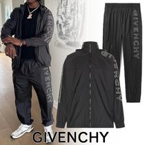 GIVENCHY ブランドロゴ ナイロン セットアップ ブラック