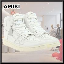 関送込! AMIRI スケルトン ハイトップ レースアップ スニーカー