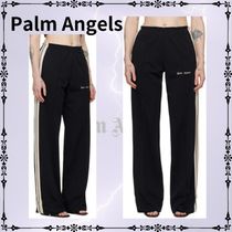 【PALM ANGELS】ブラック トリム トラックパンツ