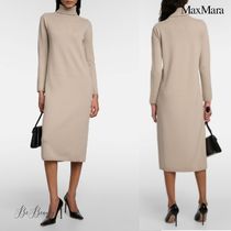 S Max Mara BRUSSEL ワンピース タートルネック 長袖 ウール