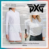 【PXG】Women's Rolled Collar 1/4 Zip Pullover 海外限定